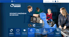 Desktop Screenshot of ismans.fr